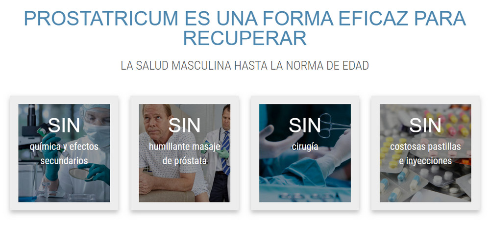 Prostatricum funciona